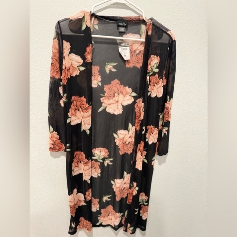 Rue 21 Floral Kimono Duster NWT- Size XS